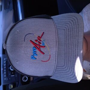 Pyro Air INTL Embroidered Logo Trucker Mesh Snapback Cap Hat